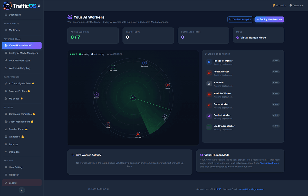 TrafficOS AI Screenshot