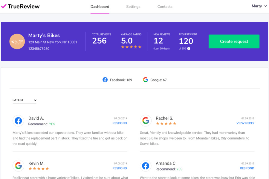 TrueReview Screenshot