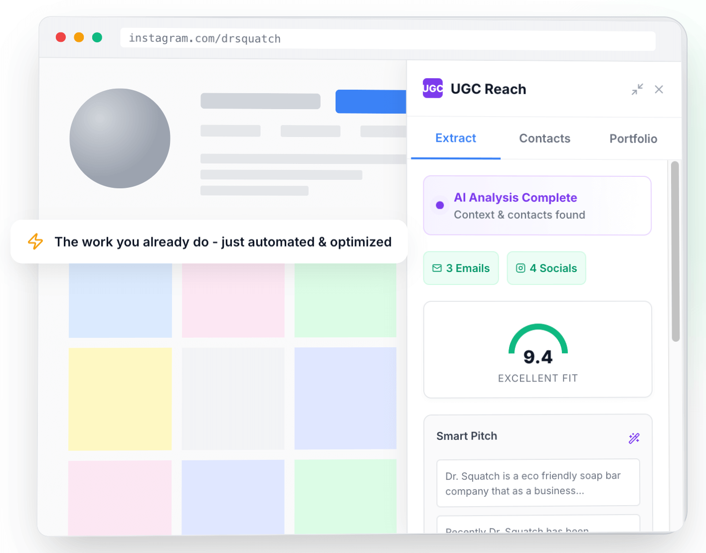 UGC Reach Screenshot