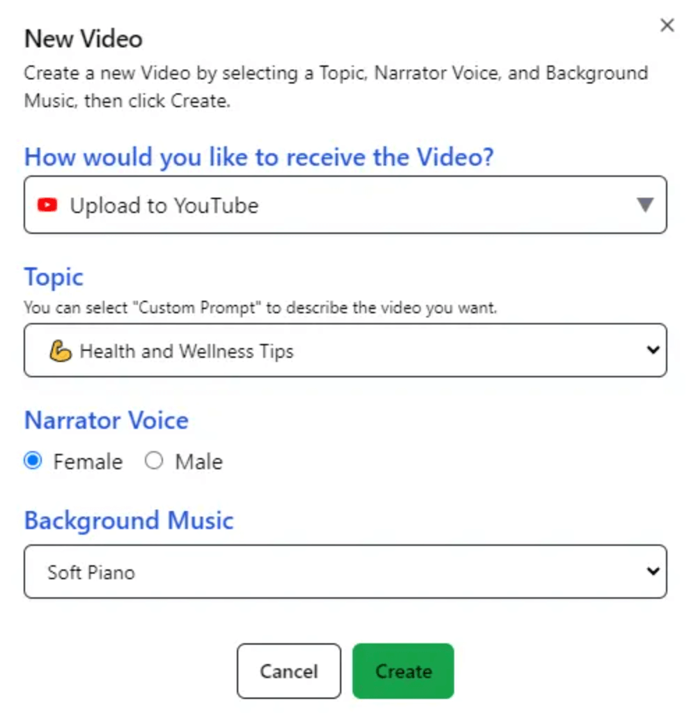 VidNarrate Screenshot