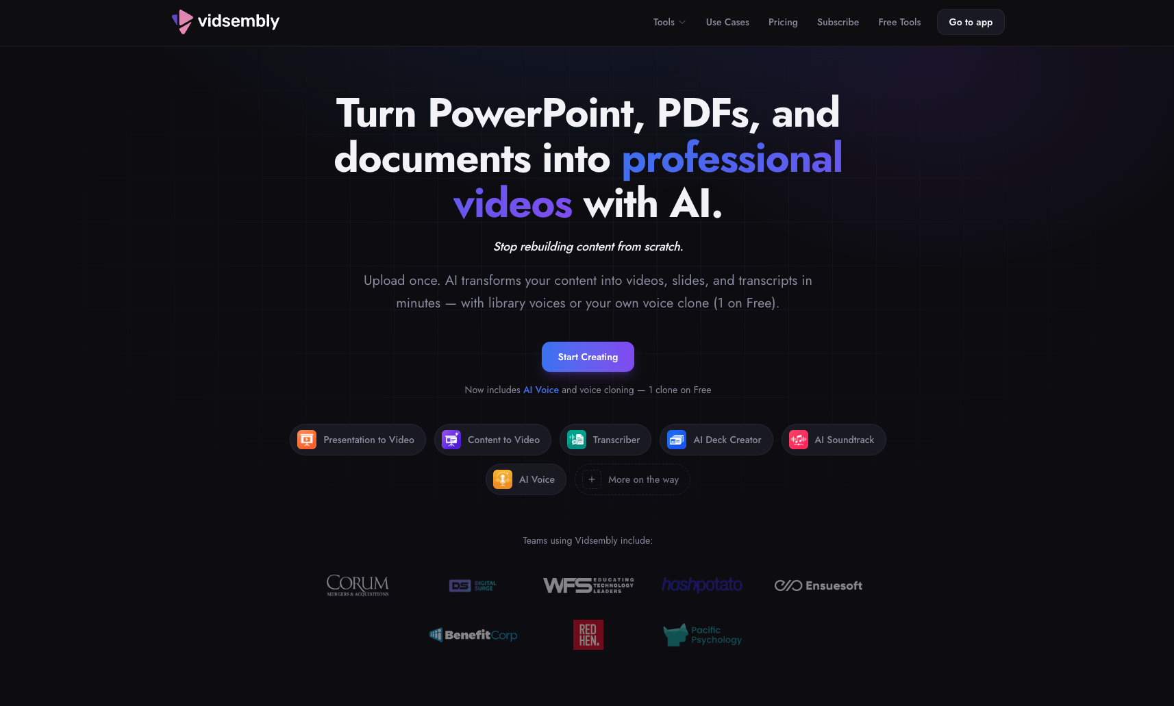 Vidsembly Screenshot