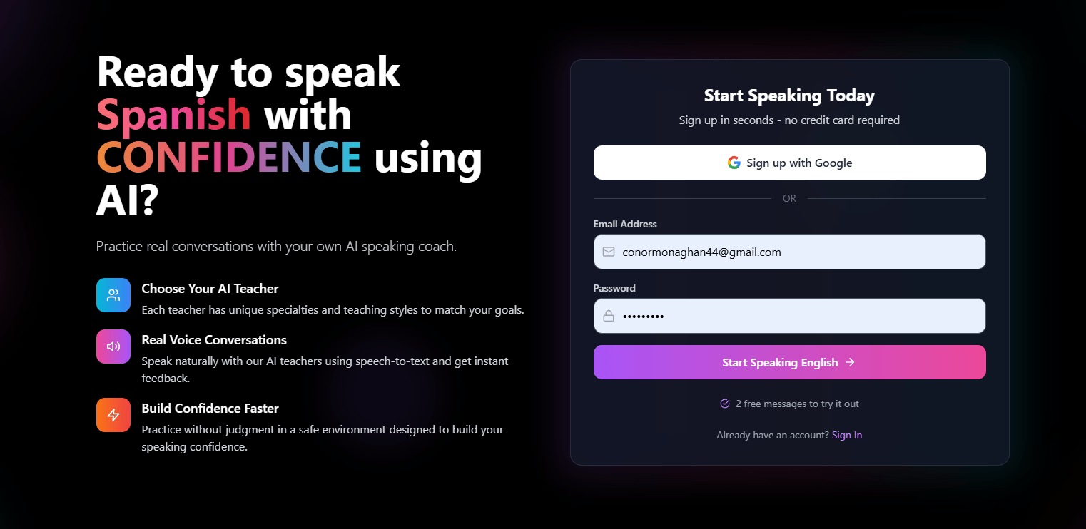 Viva Lingua Screenshot