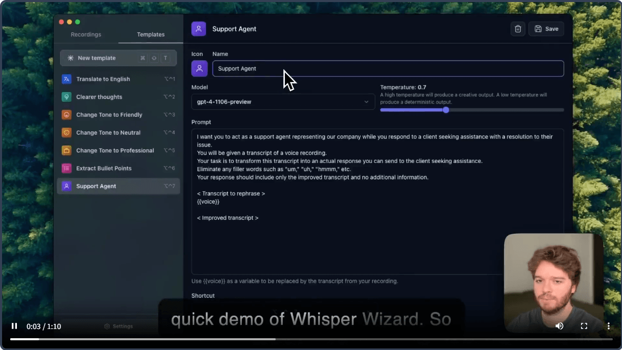 WhisperWizard Screenshot