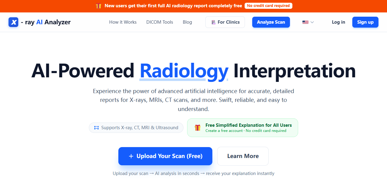 X-Ray AI Analyzer Screenshot