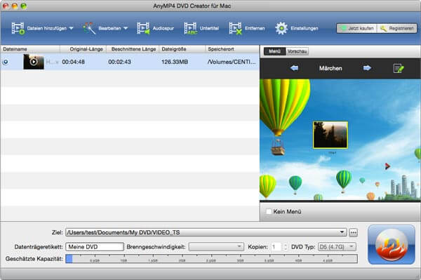 AnyMP4 DVD Creator 7.2.96 for android download
