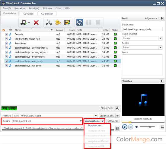 xilisoft audio converter pro.