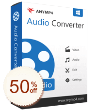 AnyMP4 Audio Convertisseur Discount Coupon