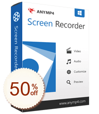 AnyMP4 Screen Recorder Rabatt Gutschein-Code