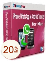 Backuptrans iPhone WhatsApp to Android Transfer Rabatt Gutschein-Code