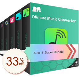 DRmare 5-in-1 Super Bundle Discount Coupon