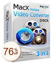 MacX Holiday Video Converter Pack Rabatt Gutschein-Code
