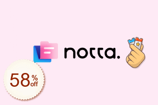 Notta Rabatt Gutschein-Code