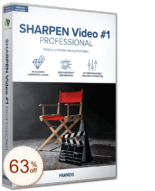 SHARPEN Video Rabatt Gutschein-Code