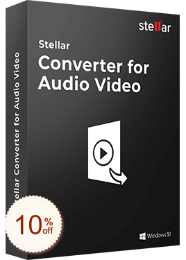 Stellar Converter for Audio Video Discount Coupon