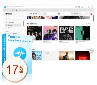 TunePat Apple Music Converter Rabatt Gutschein-Code