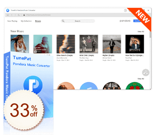 TunePat Pandora Music Converter Rabatt Gutschein-Code
