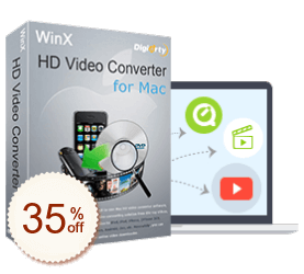 WinX HD Video Converter for Mac Rabatt Gutschein-Code