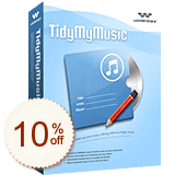 Wondershare TidyMyMusic Rabatt Gutschein-Code