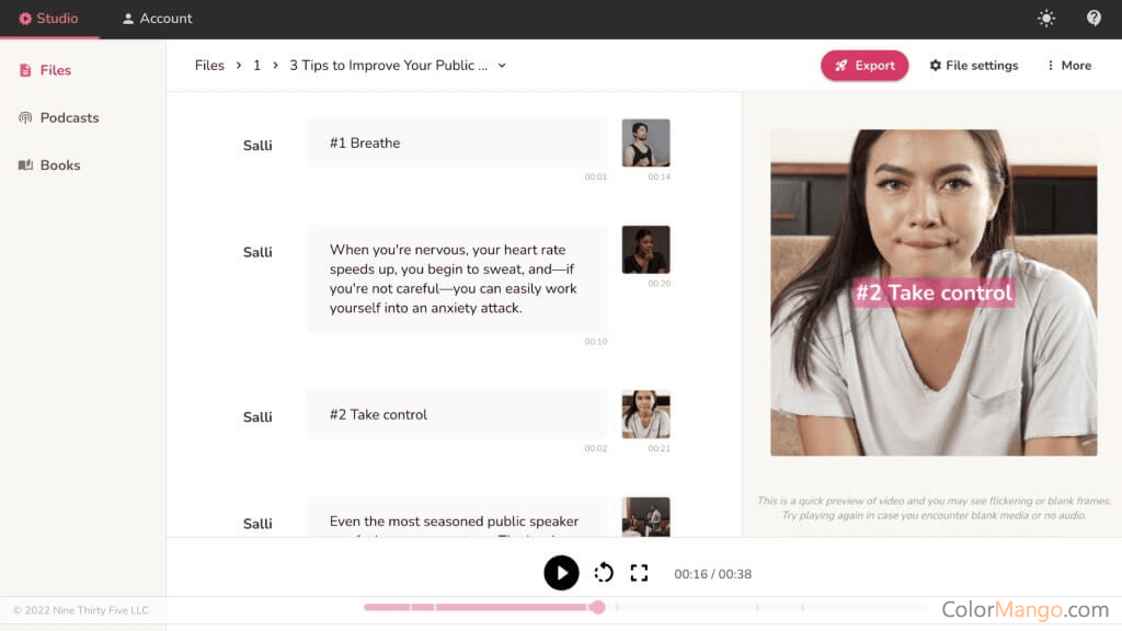 Fliki Screenshot