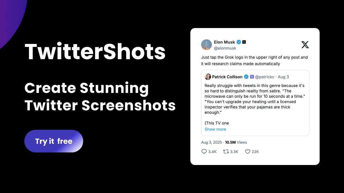 TwitterShots Screenshot