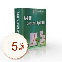 A-PDF Content Splitter Rabatt Gutschein-Code
