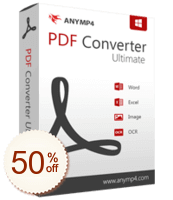 AnyMP4 PDF Converter Ultimate Rabatt Gutschein-Code