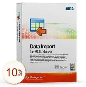 EMS Data Import for SQL Server Up to 33% OFF Cross-Sell Discount