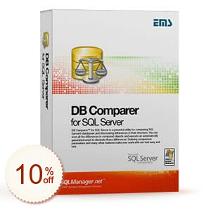 EMS DB Comparer for SQL Server Up to 20% OFF Cross-Sell Discount