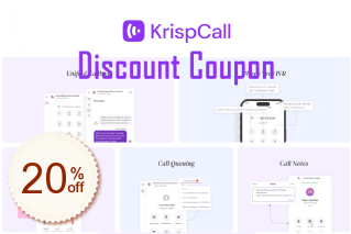 KrispCall Rabatt Gutschein-Code