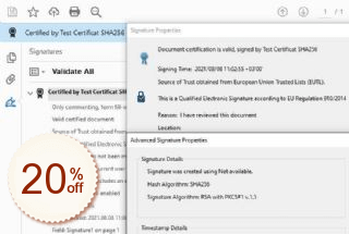 PDF Signer Rabatt Gutschein-Code