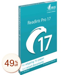 Readiris Pro Rabatt Gutschein-Code
