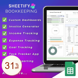 Sheetify Bookkeeping Rabatt Gutschein-Code