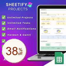 Sheetify Projects Rabatt Gutschein-Code