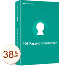 Wondershare PDF Password Remover Rabatt Gutschein-Code