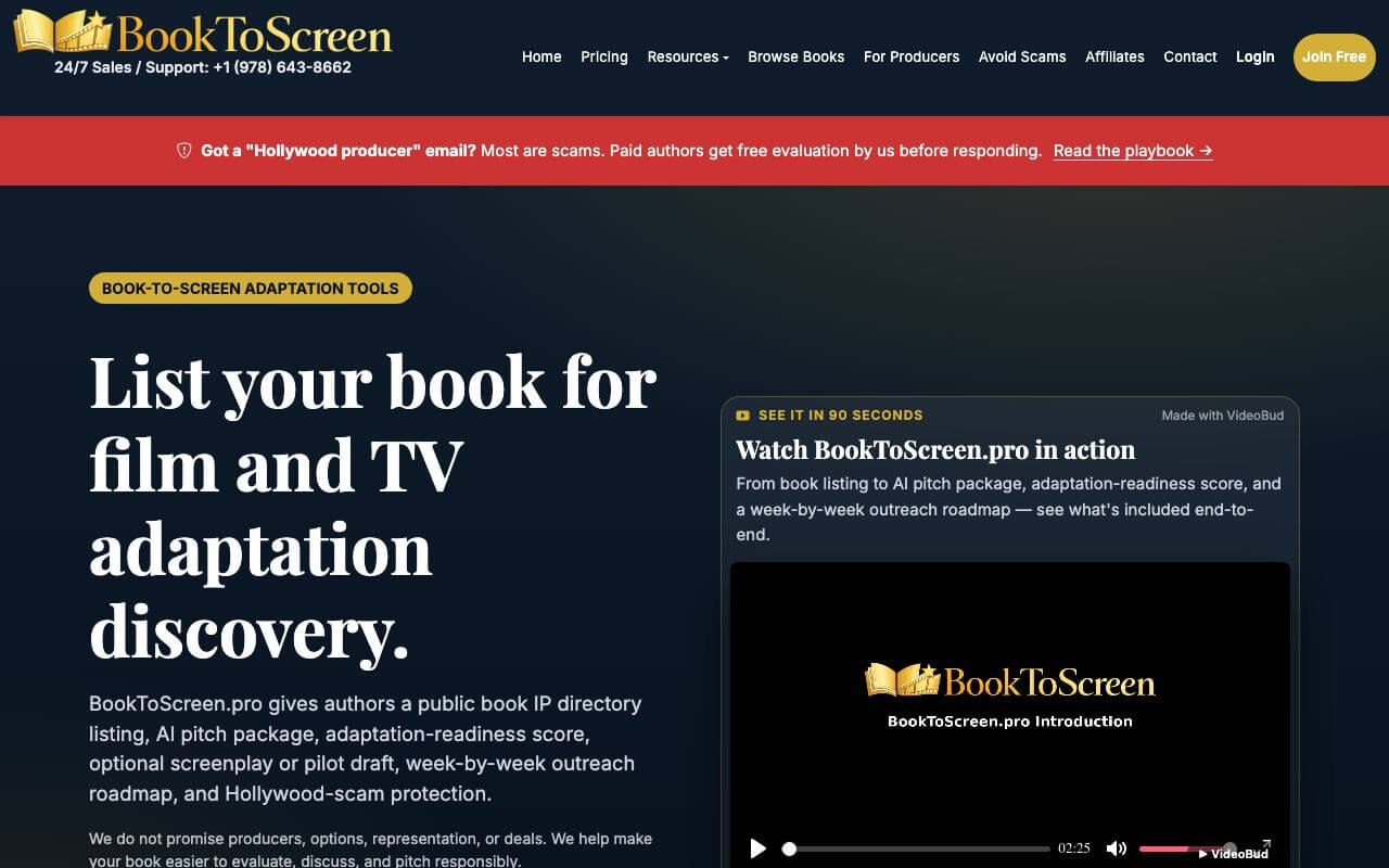 BookToScreen.pro Screenshot