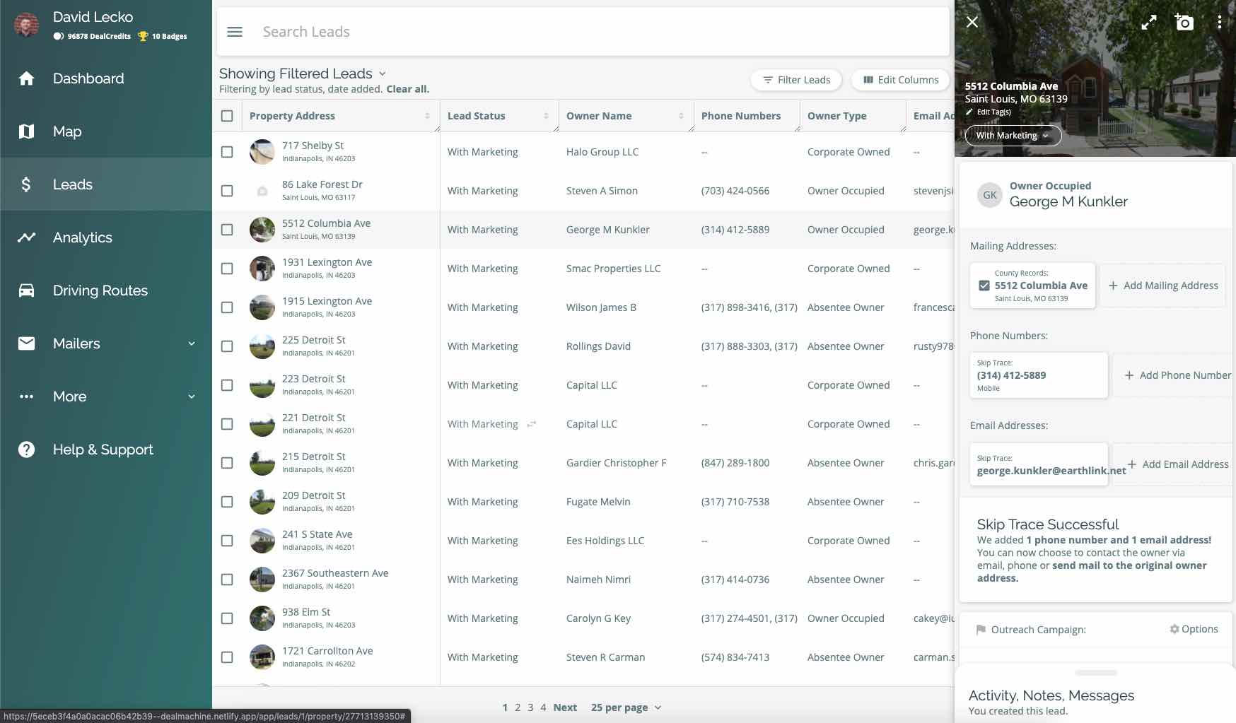 DealMachine Screenshot