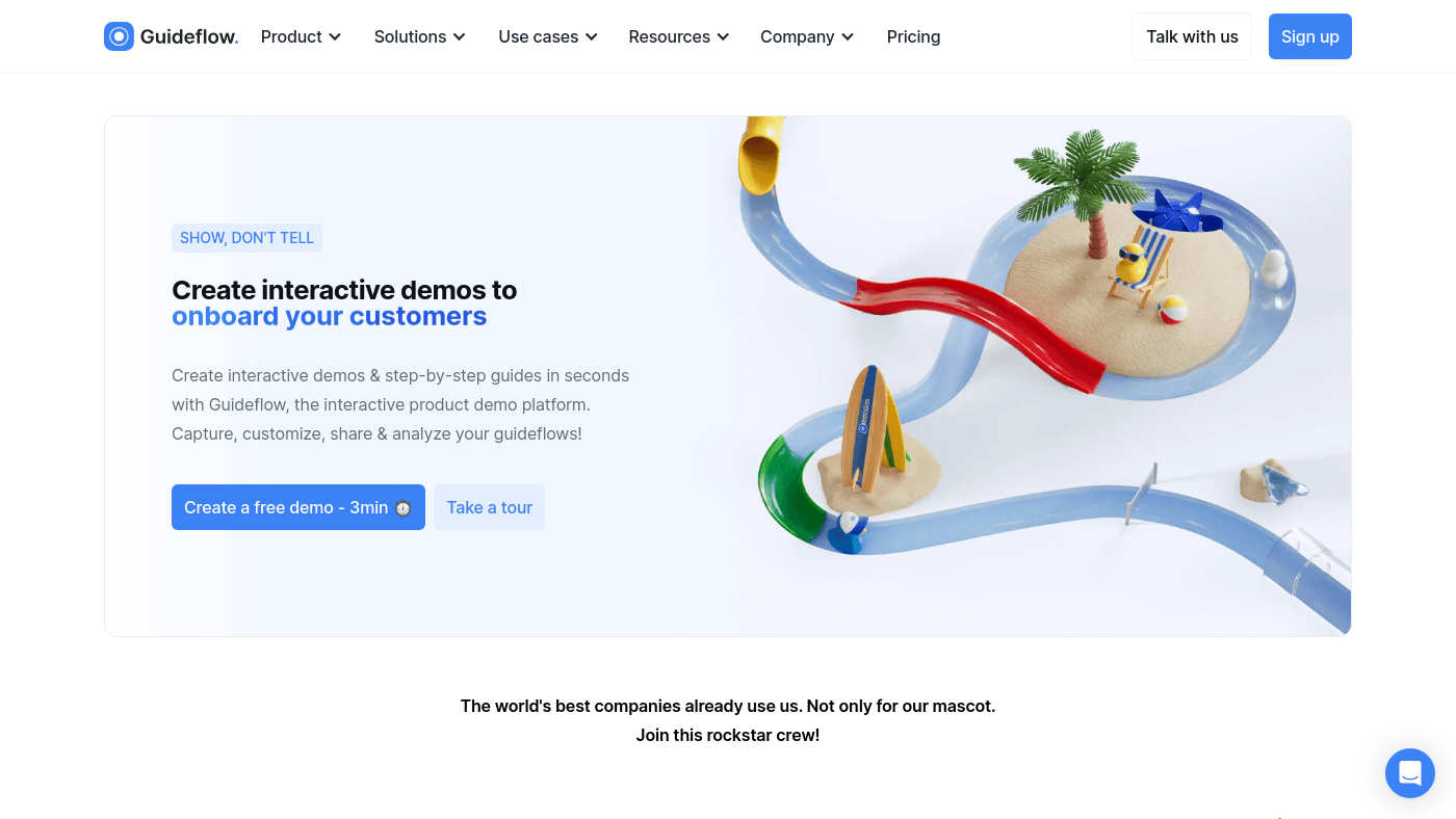 Guideflow Screenshot