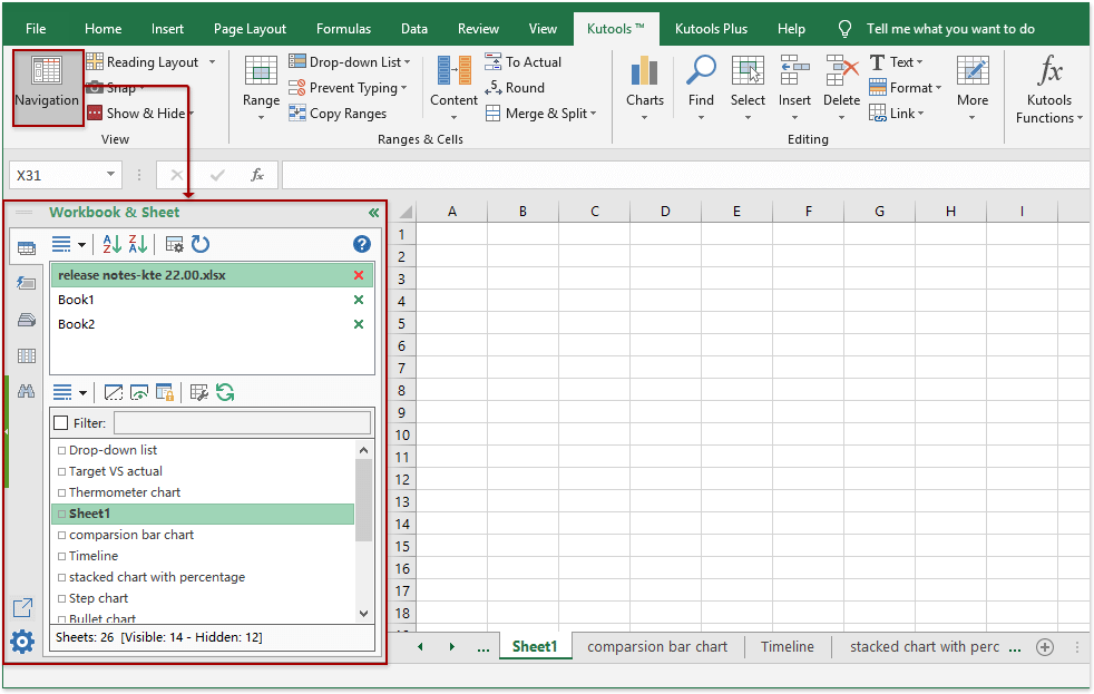 kutools tutorial for excel