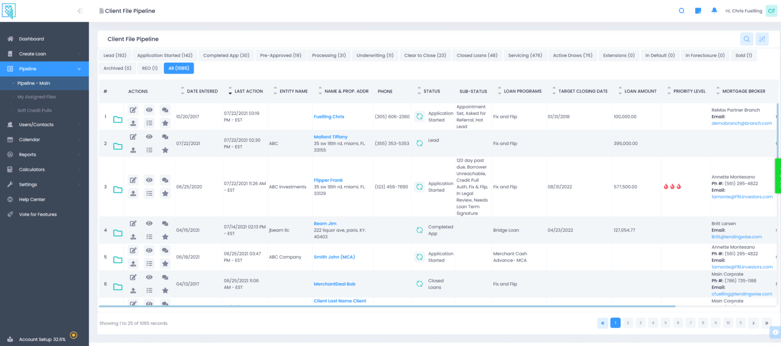 LendingWise Screenshot