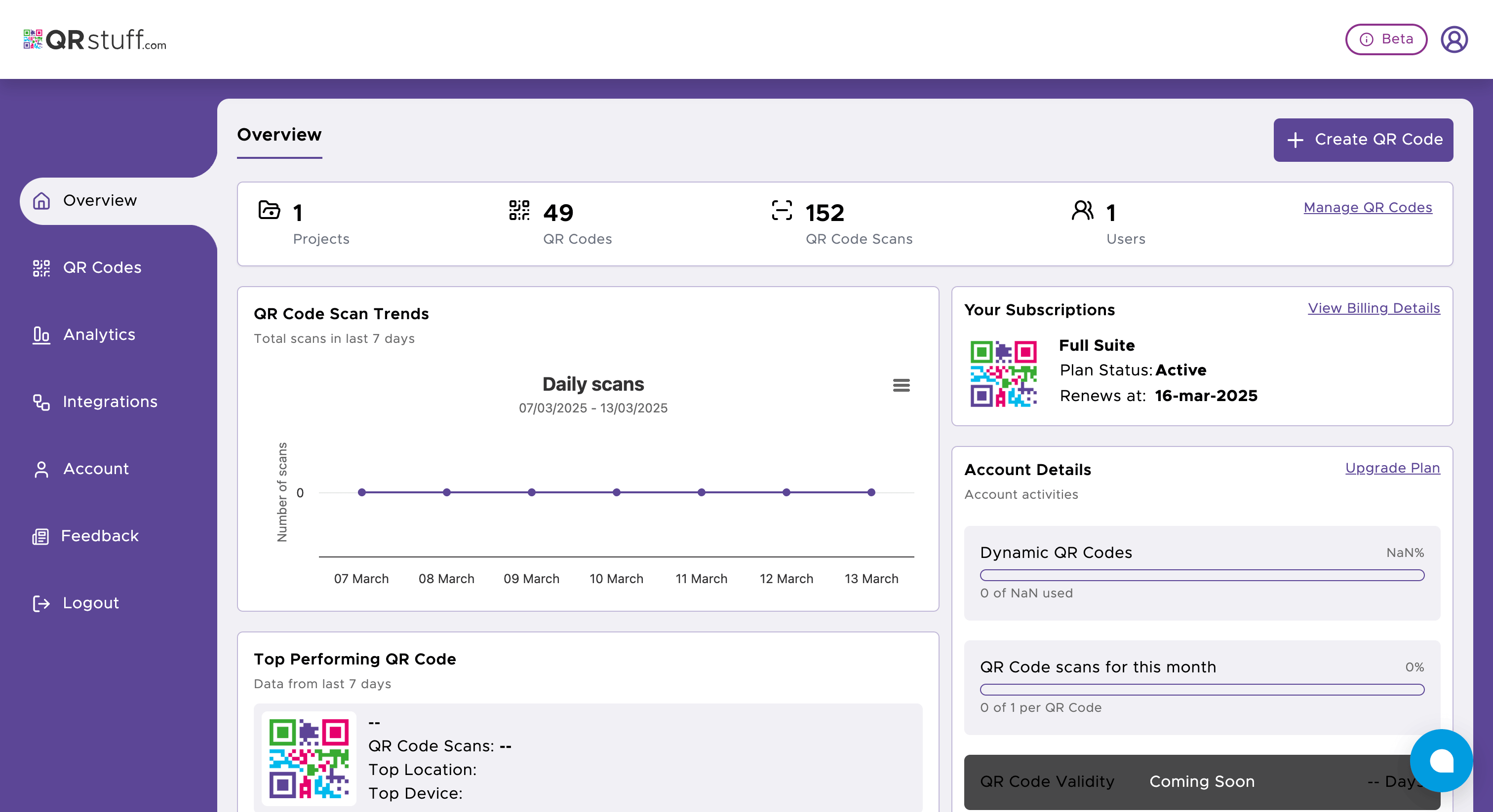 QRStuff Screenshot