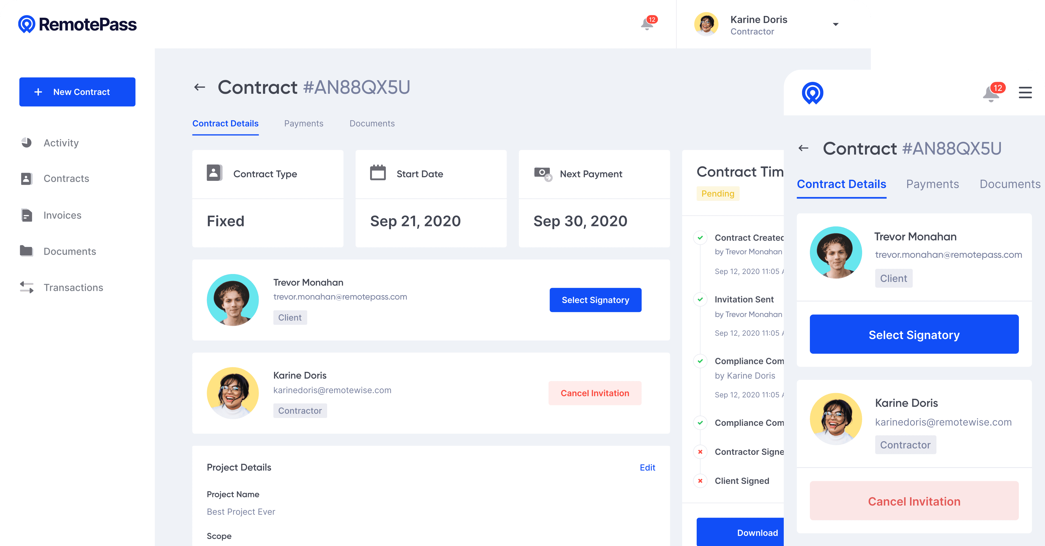 RemotePass Screenshot