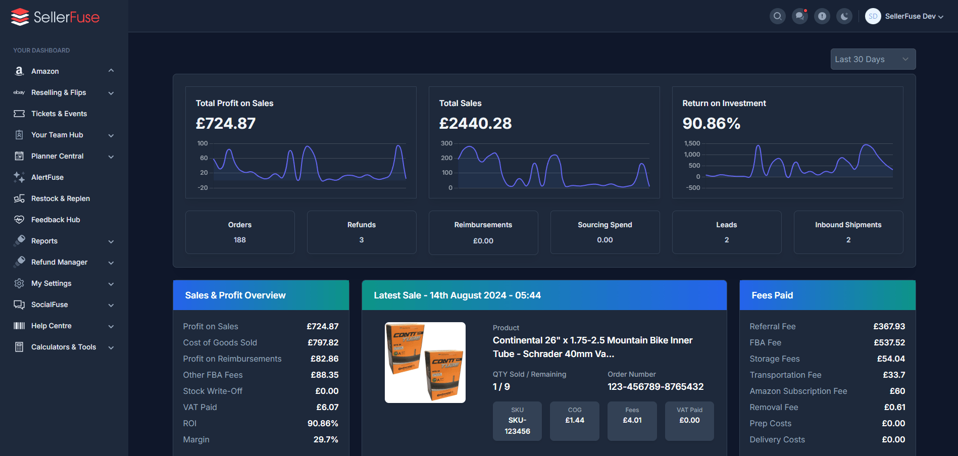 Sellerfuse Screenshot