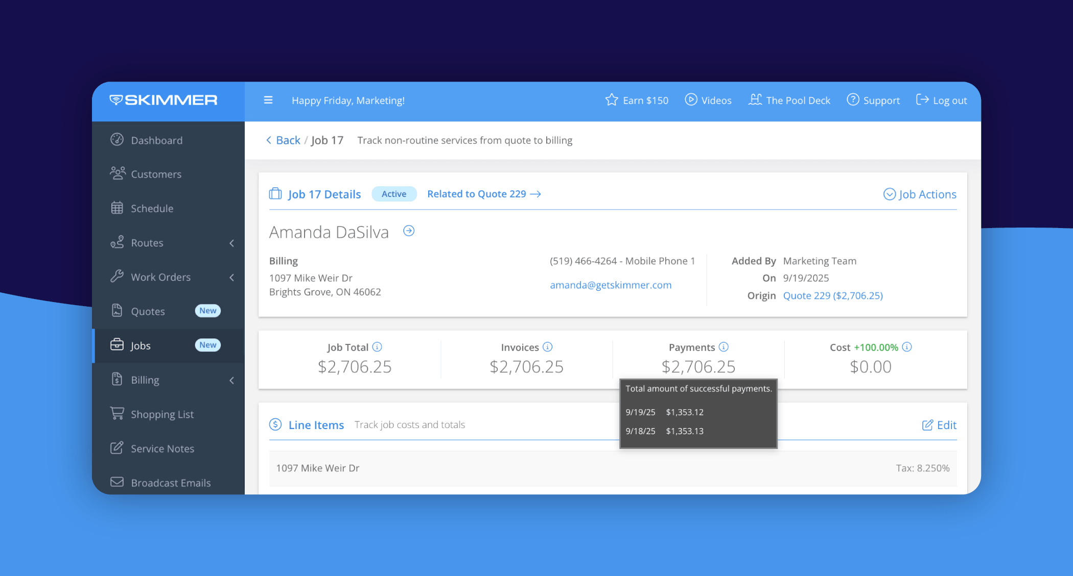 Skimmer Screenshot