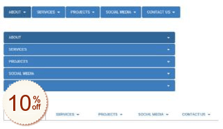 Bootstrap Navigation Bar Rabatt Gutschein-Code