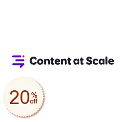 Content at Scale Discount Coupon Code