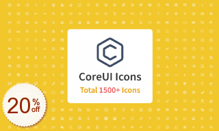 CoreUI Icons PRO Rabatt Gutschein-Code