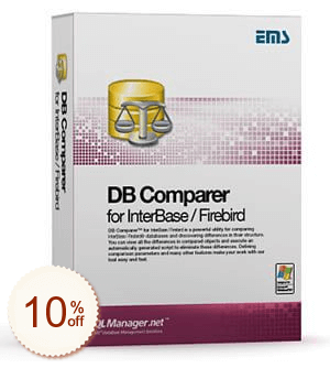 EMS DB Comparer for InterBase/Firebird Up to 20% OFF Cross-Sell Discount