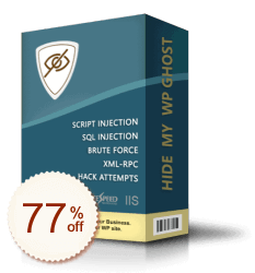 Hide My WordPress Ghost Discount Coupon