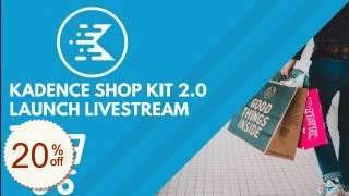 Kadence Shop Kit Rabatt Gutschein-Code