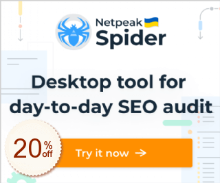 Netpeak Spider Rabatt Gutschein-Code